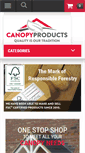 Mobile Screenshot of canopyproducts.co.uk